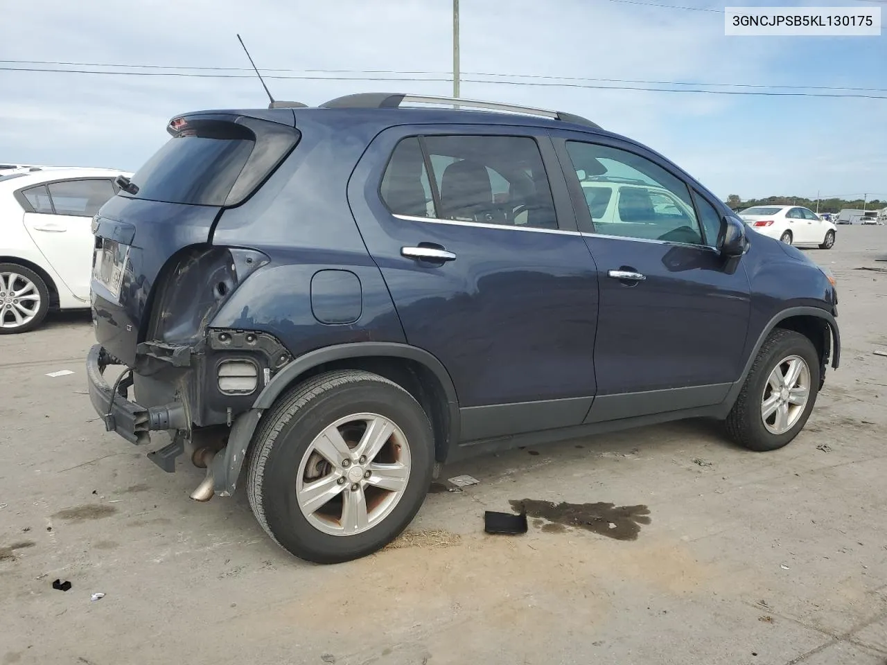 2019 Chevrolet Trax 1Lt VIN: 3GNCJPSB5KL130175 Lot: 71093994