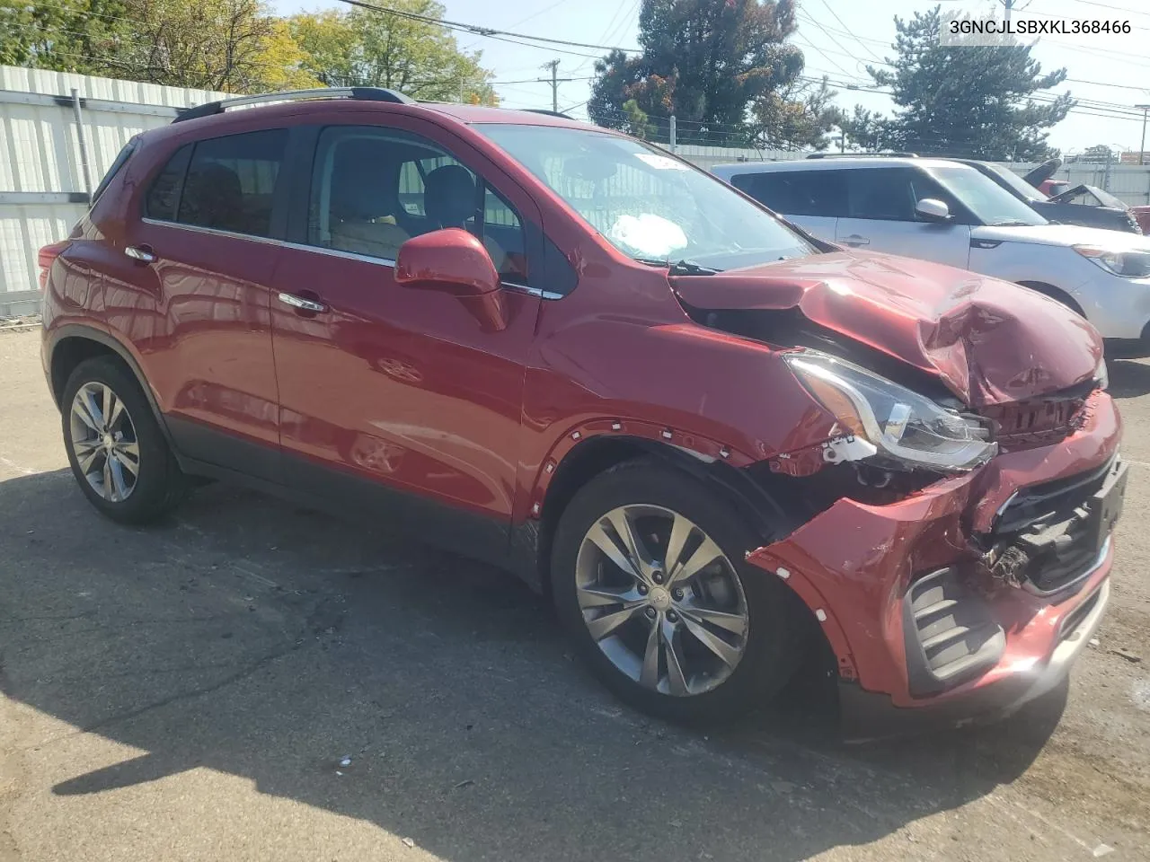 3GNCJLSBXKL368466 2019 Chevrolet Trax 1Lt