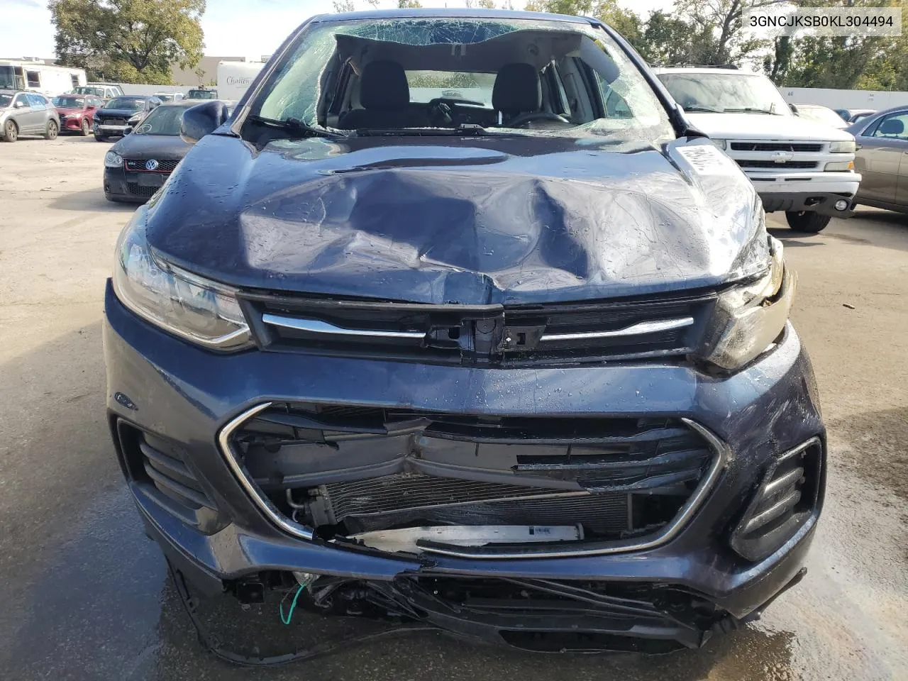 2019 Chevrolet Trax Ls VIN: 3GNCJKSB0KL304494 Lot: 71281664