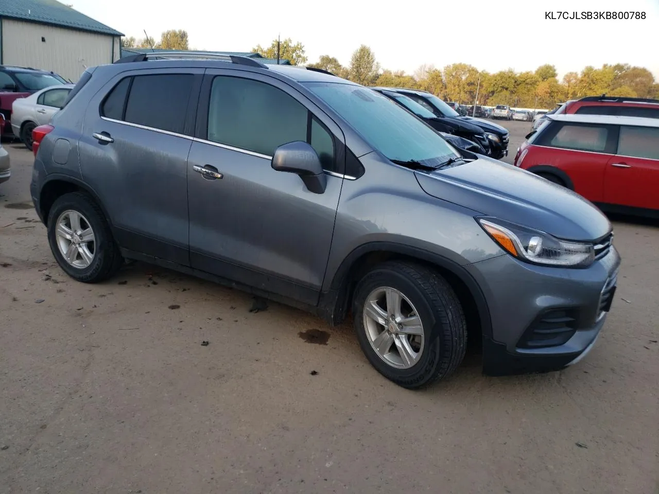 KL7CJLSB3KB800788 2019 Chevrolet Trax 1Lt