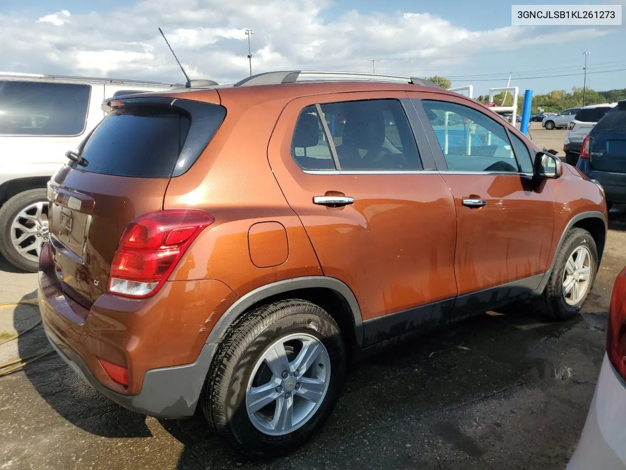 3GNCJLSB1KL261273 2019 Chevrolet Trax 1Lt