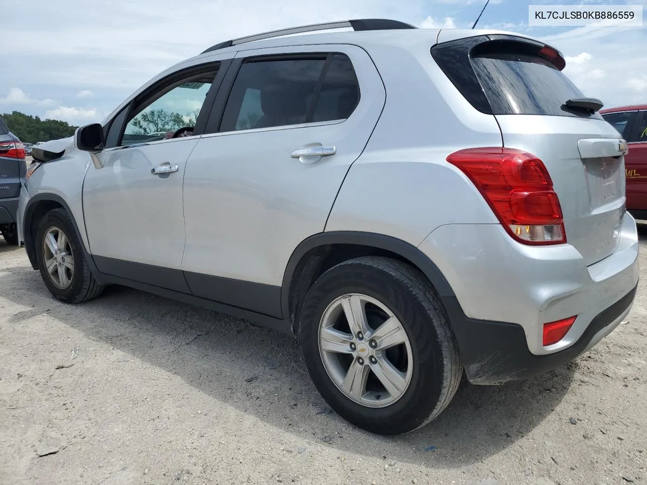 2019 Chevrolet Trax 1Lt VIN: KL7CJLSB0KB886559 Lot: 71503014