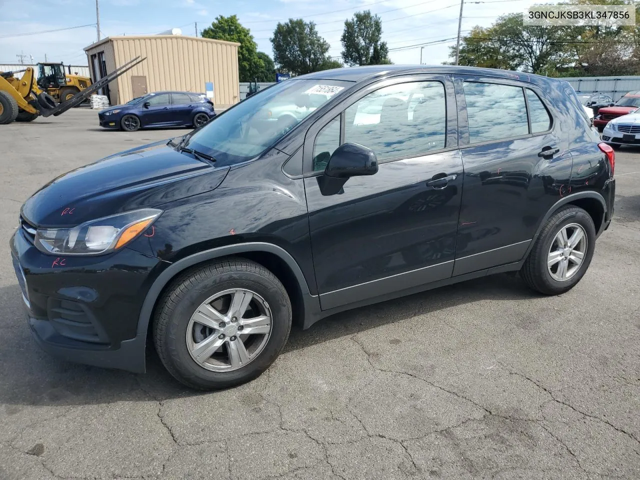 2019 Chevrolet Trax Ls VIN: 3GNCJKSB3KL347856 Lot: 71551864