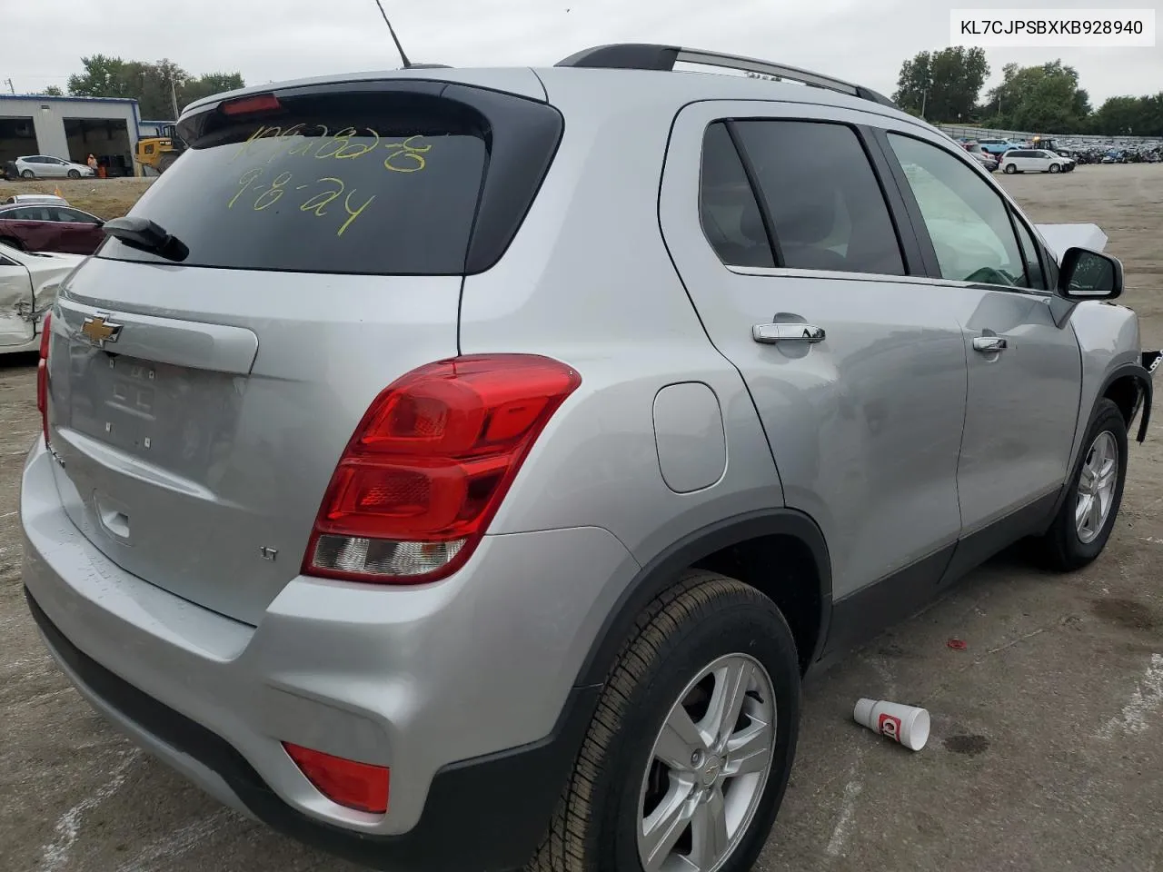 KL7CJPSBXKB928940 2019 Chevrolet Trax 1Lt