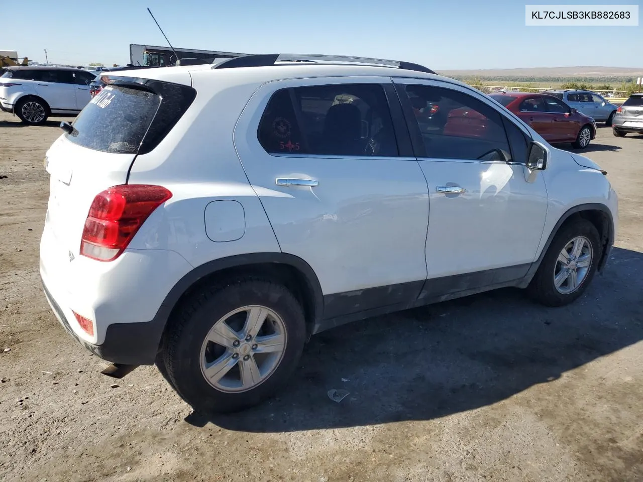 2019 Chevrolet Trax 1Lt VIN: KL7CJLSB3KB882683 Lot: 72366184