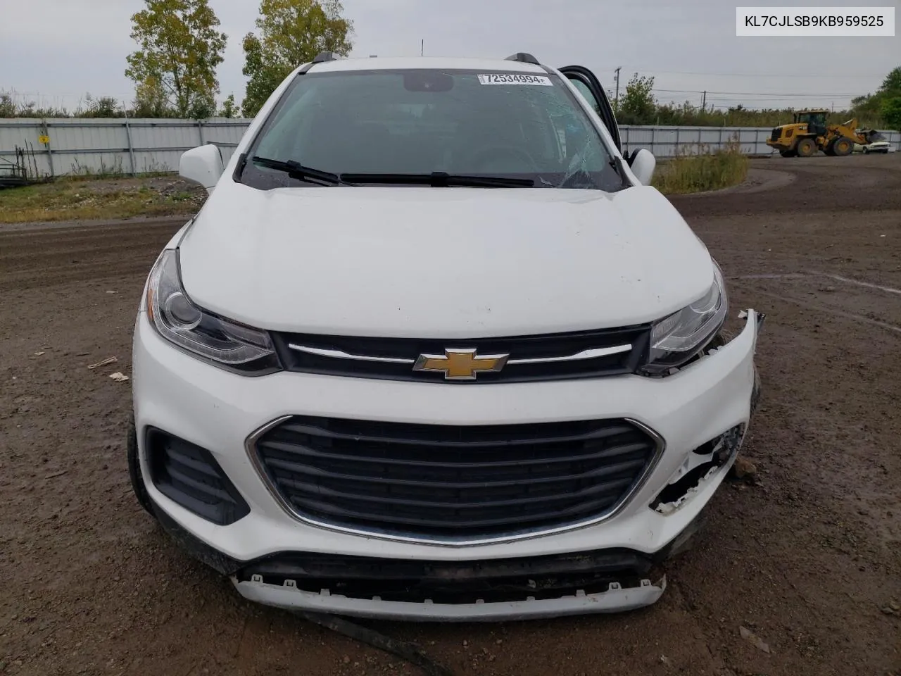 KL7CJLSB9KB959525 2019 Chevrolet Trax 1Lt