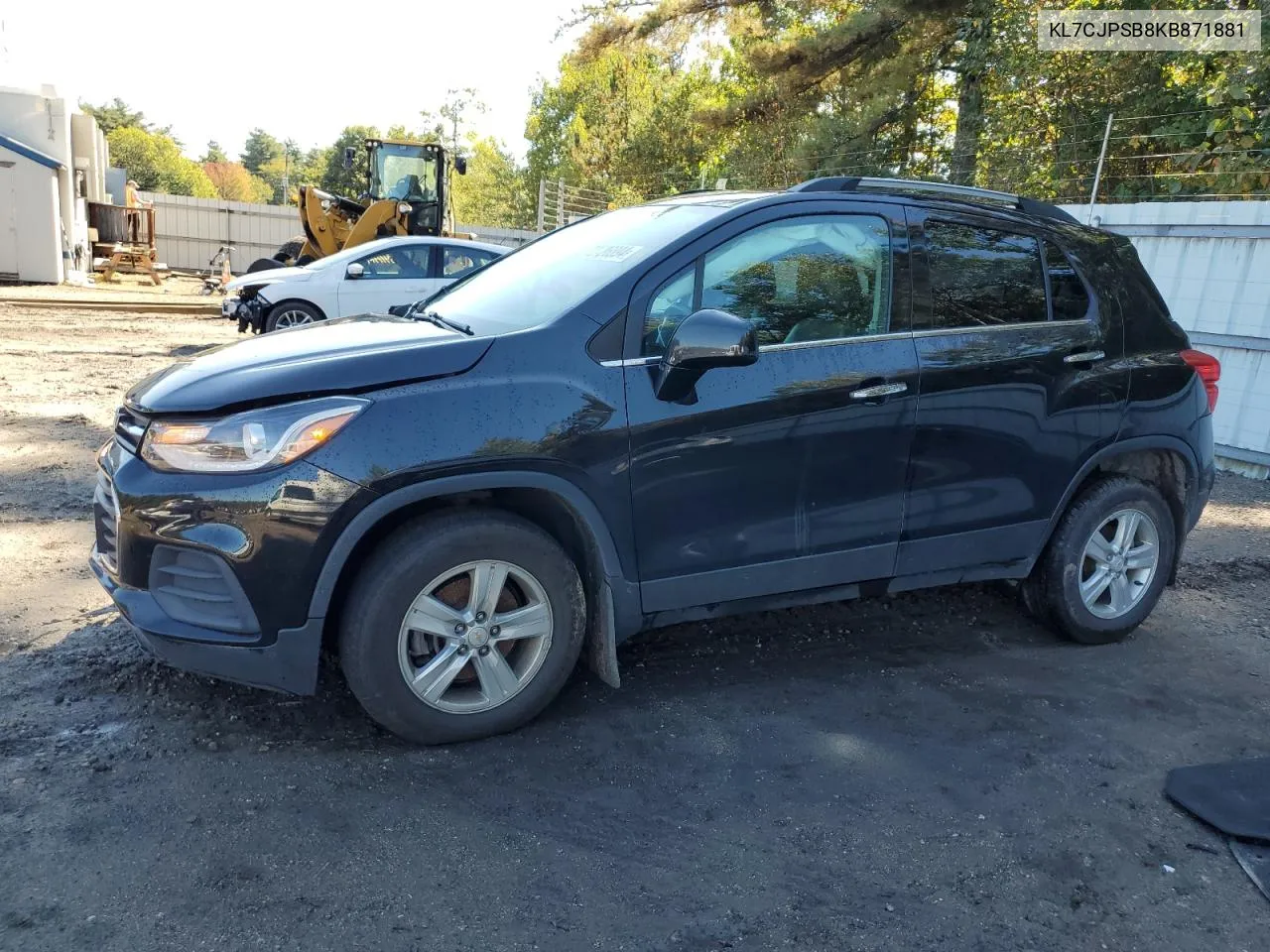 2019 Chevrolet Trax 1Lt VIN: KL7CJPSB8KB871881 Lot: 72726894