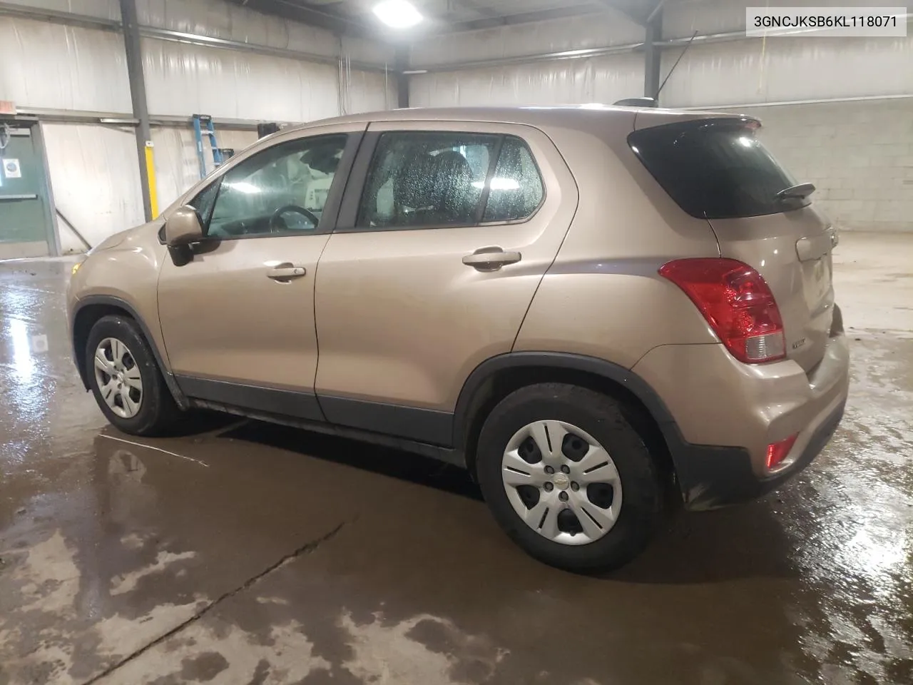 2019 Chevrolet Trax Ls VIN: 3GNCJKSB6KL118071 Lot: 72739974