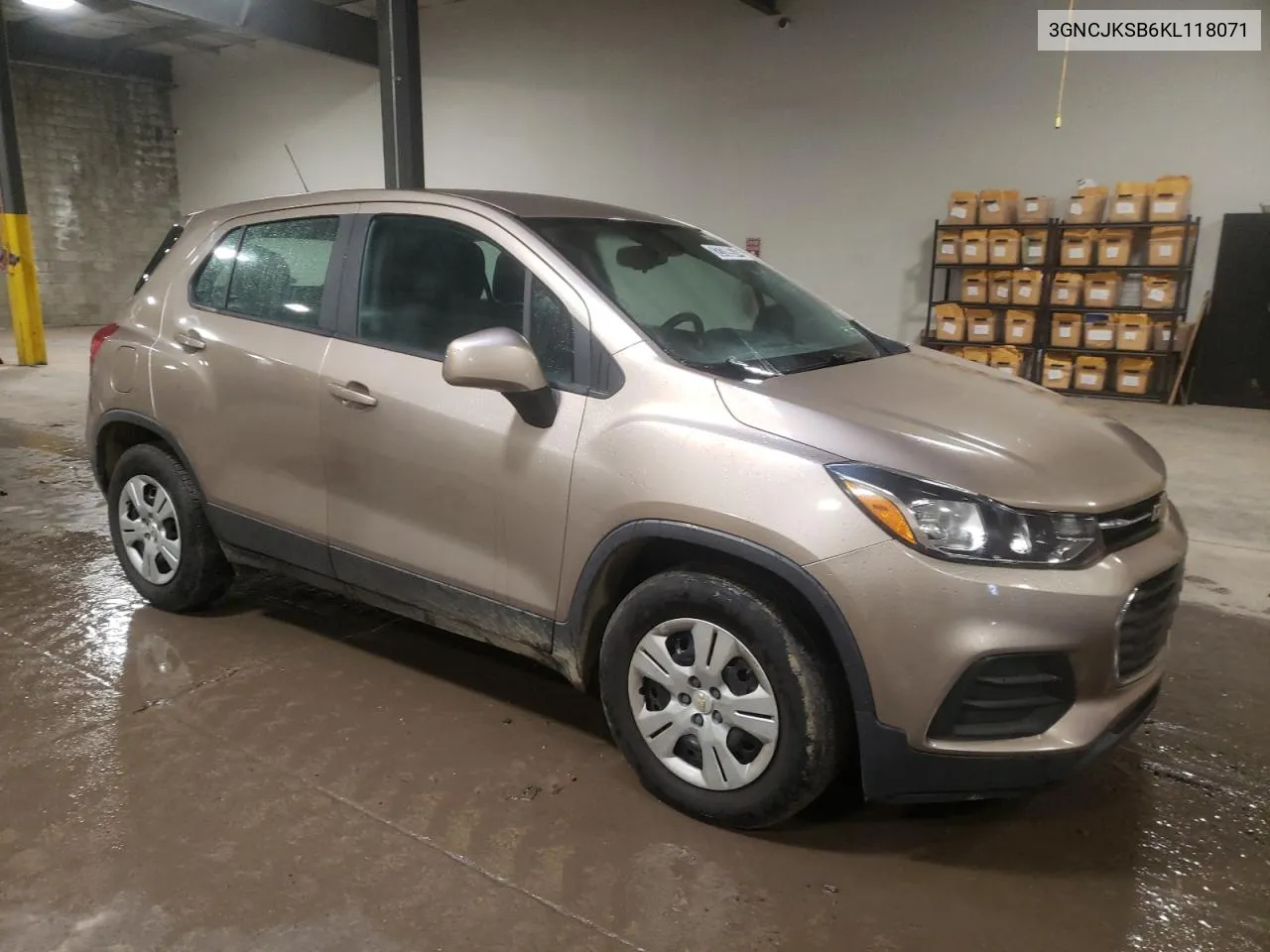 2019 Chevrolet Trax Ls VIN: 3GNCJKSB6KL118071 Lot: 72739974