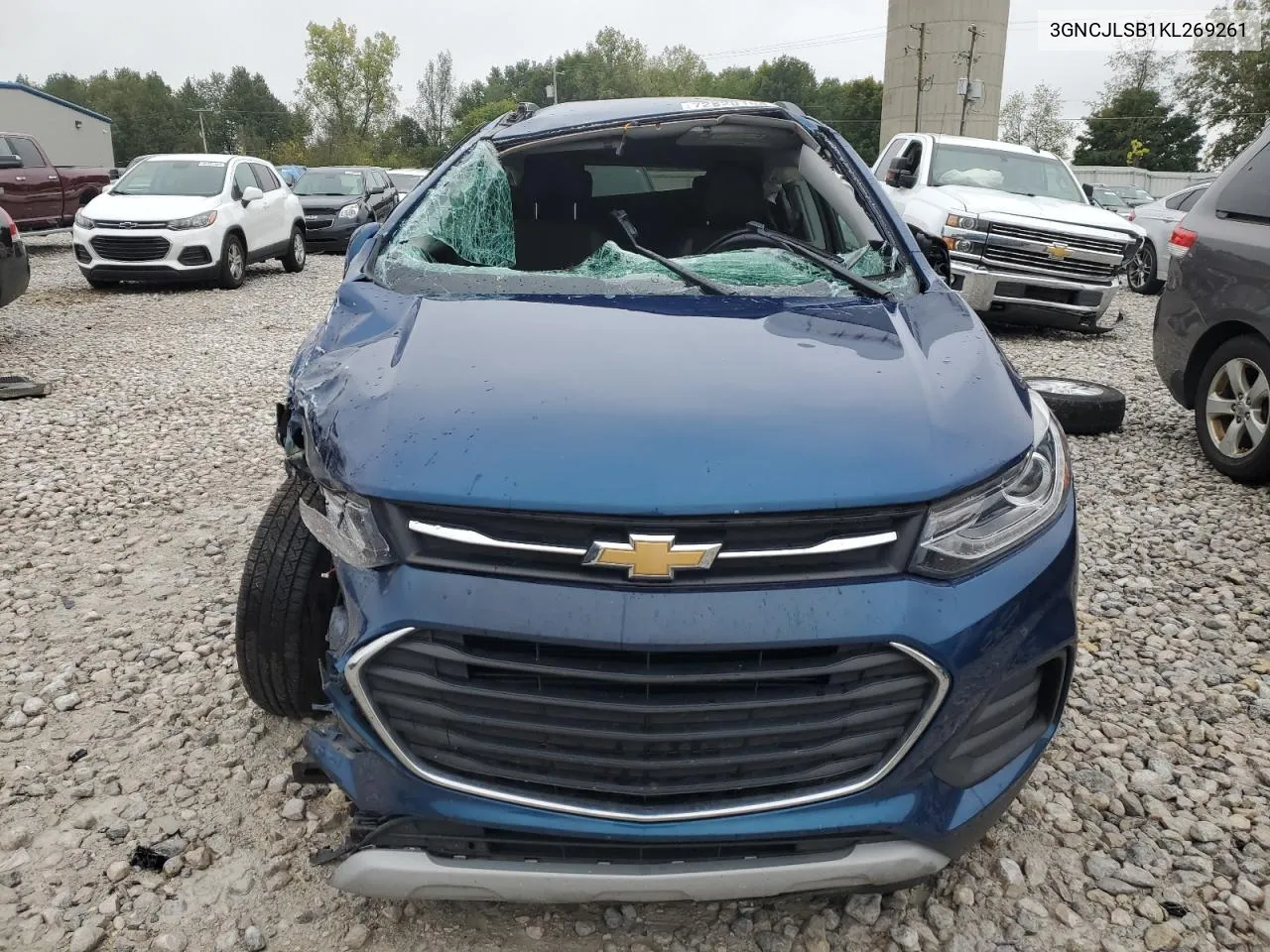 2019 Chevrolet Trax 1Lt VIN: 3GNCJLSB1KL269261 Lot: 72820164