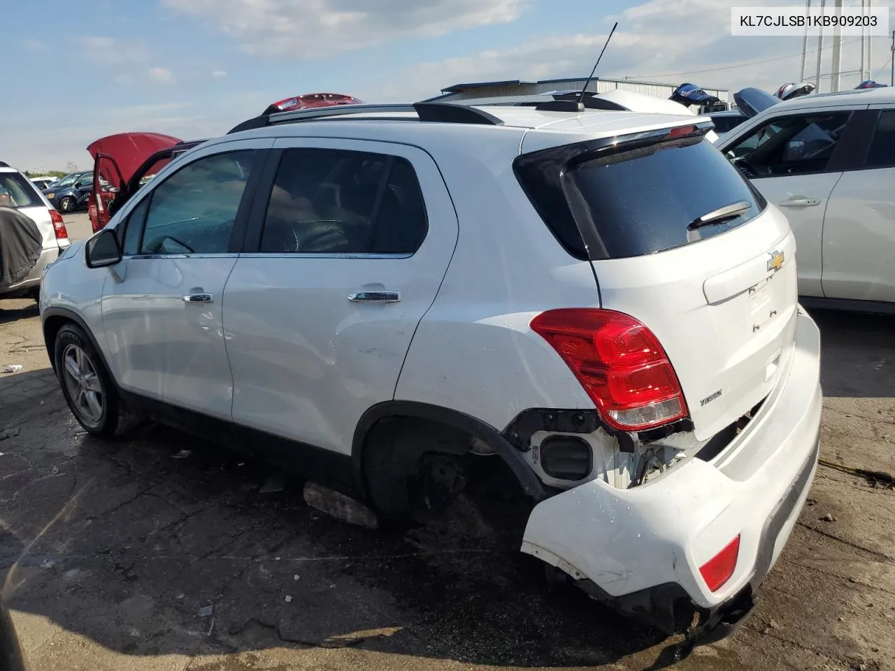 2019 Chevrolet Trax 1Lt VIN: KL7CJLSB1KB909203 Lot: 72905644