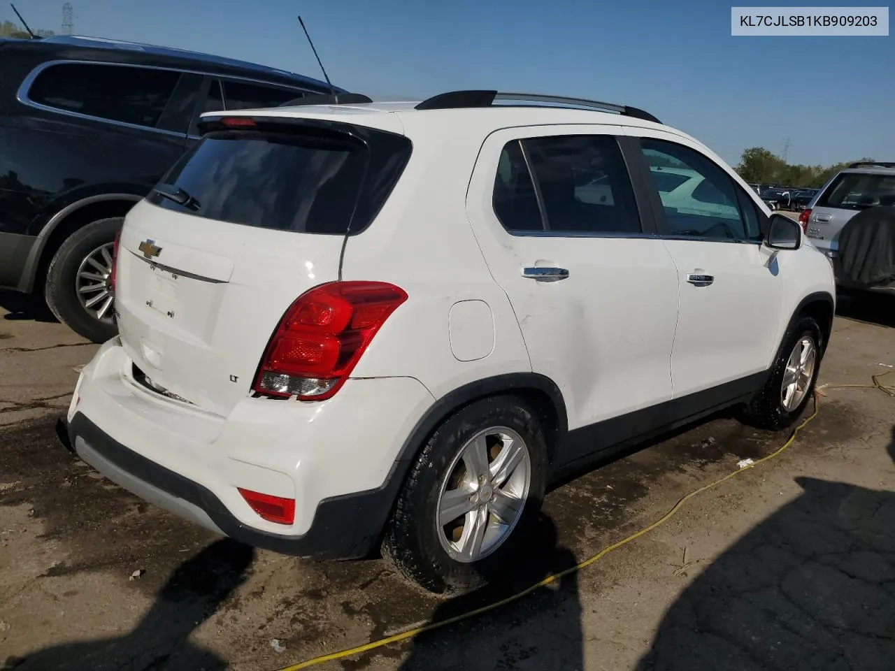 2019 Chevrolet Trax 1Lt VIN: KL7CJLSB1KB909203 Lot: 72905644