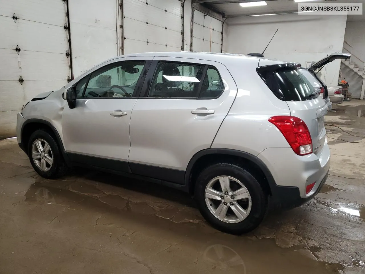 2019 Chevrolet Trax Ls VIN: 3GNCJNSB3KL358177 Lot: 72906114