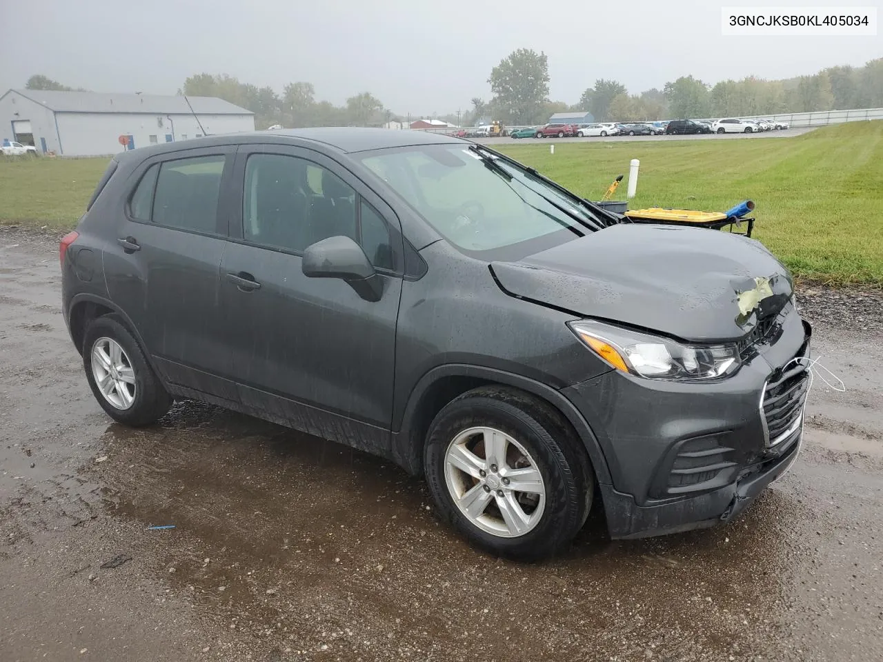 2019 Chevrolet Trax Ls VIN: 3GNCJKSB0KL405034 Lot: 72985594