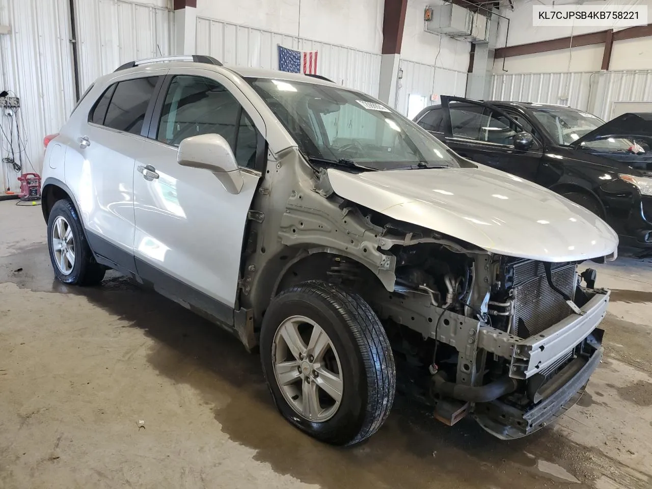 KL7CJPSB4KB758221 2019 Chevrolet Trax 1Lt