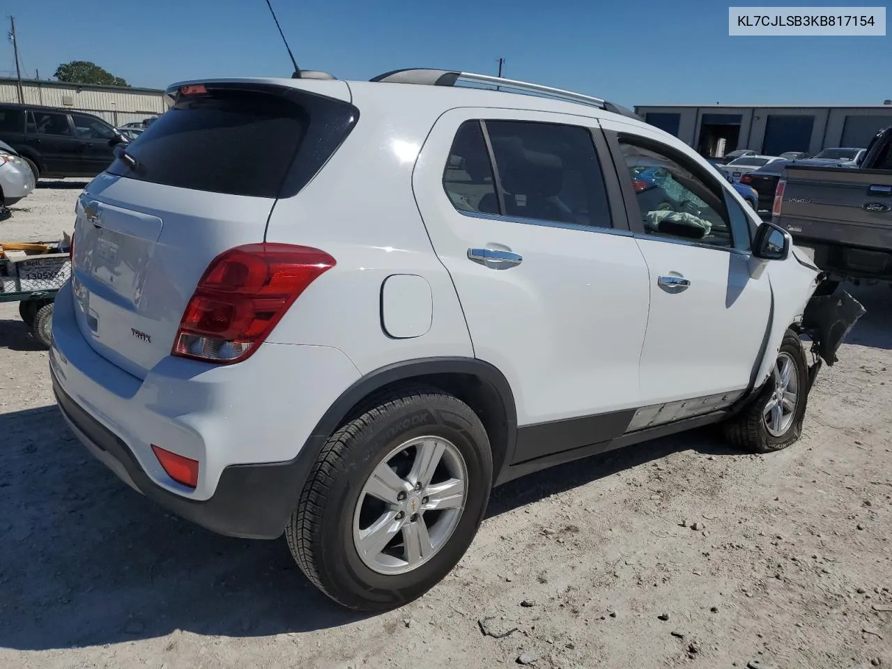 2019 Chevrolet Trax 1Lt VIN: KL7CJLSB3KB817154 Lot: 72994054