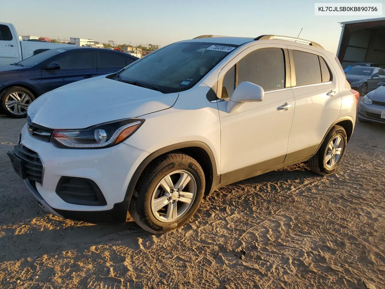 KL7CJLSB0KB890756 2019 Chevrolet Trax 1Lt