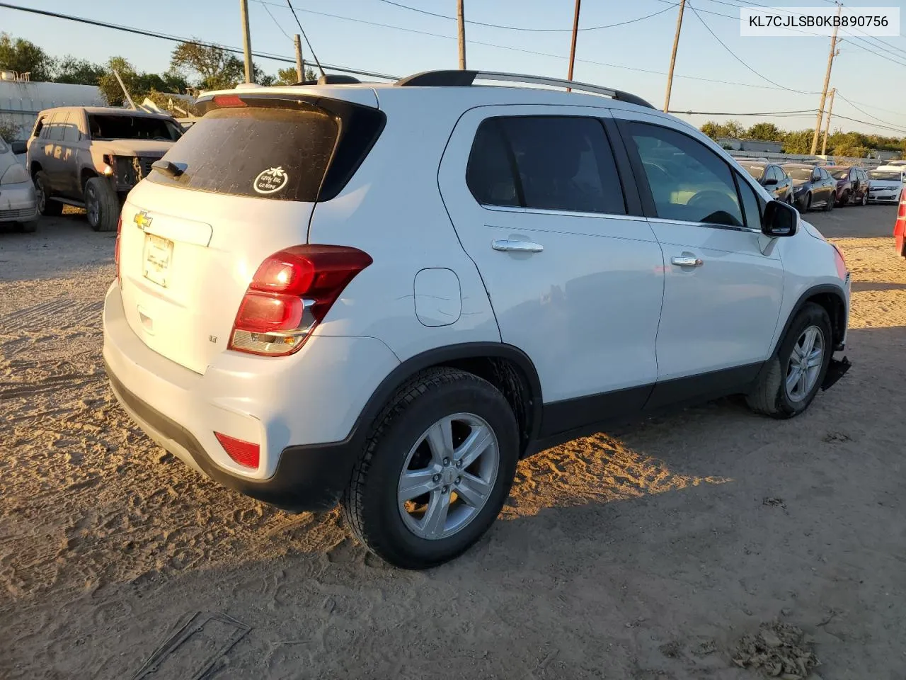 KL7CJLSB0KB890756 2019 Chevrolet Trax 1Lt