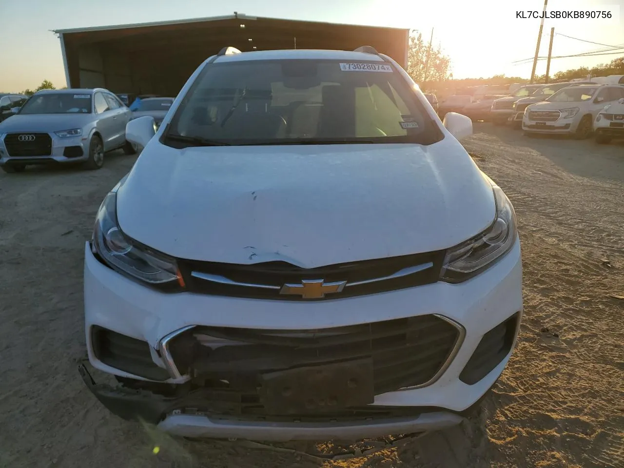 2019 Chevrolet Trax 1Lt VIN: KL7CJLSB0KB890756 Lot: 73028074