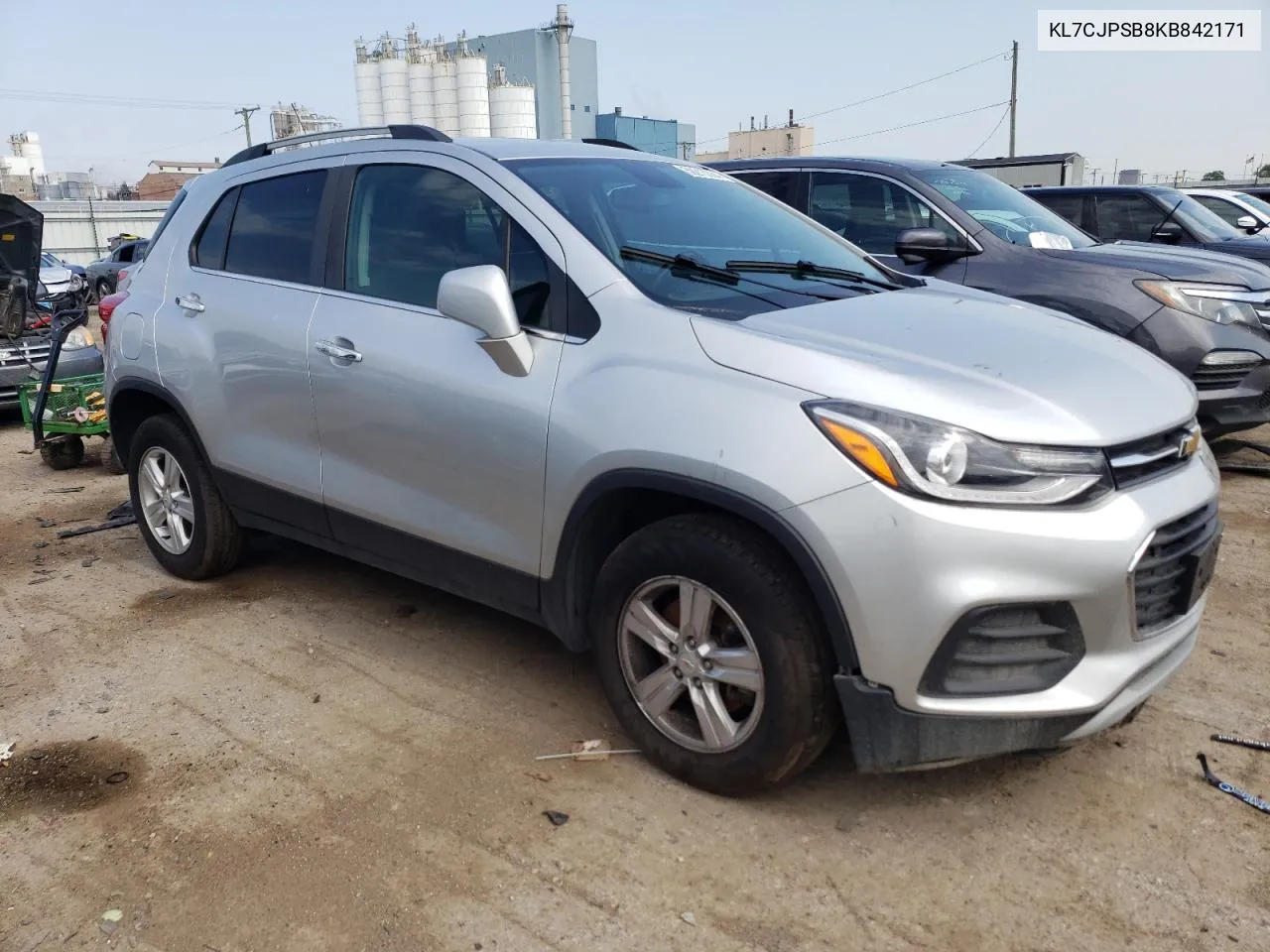 2019 Chevrolet Trax 1Lt VIN: KL7CJPSB8KB842171 Lot: 73232974