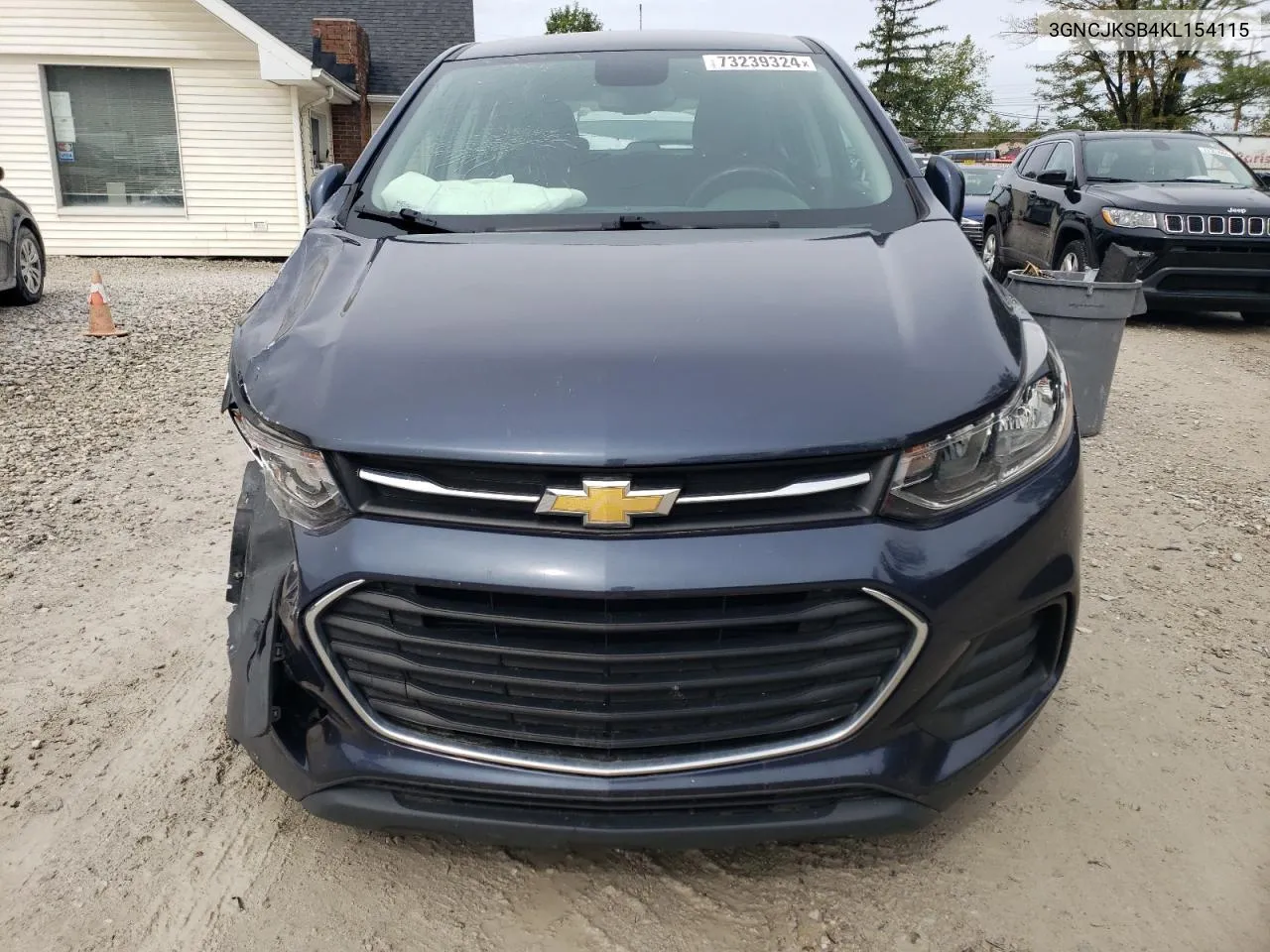 2019 Chevrolet Trax Ls VIN: 3GNCJKSB4KL154115 Lot: 73239324