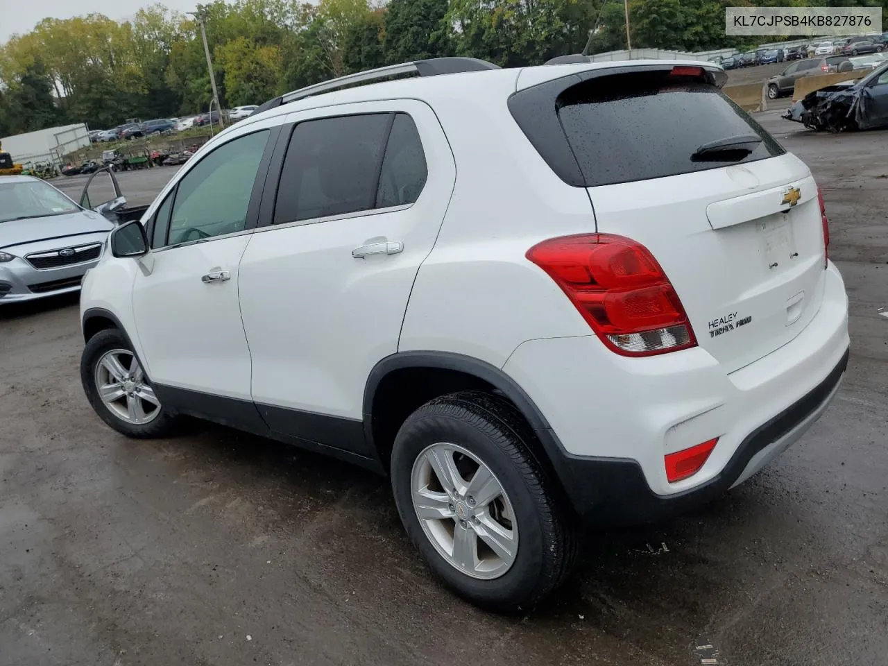 2019 Chevrolet Trax 1Lt VIN: KL7CJPSB4KB827876 Lot: 73331264