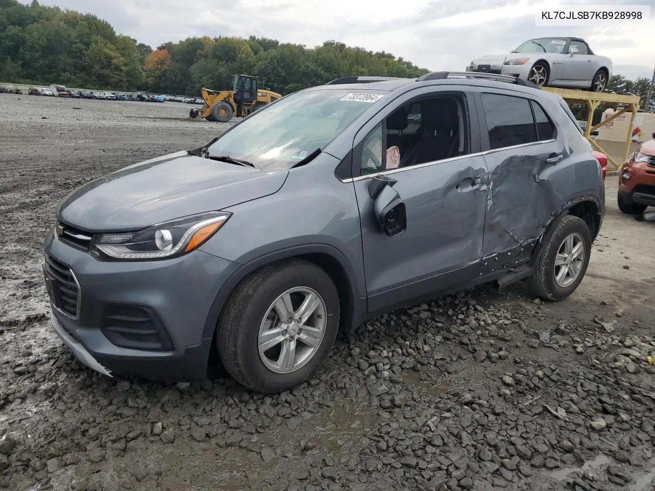 2019 Chevrolet Trax 1Lt VIN: KL7CJLSB7KB928998 Lot: 73373964