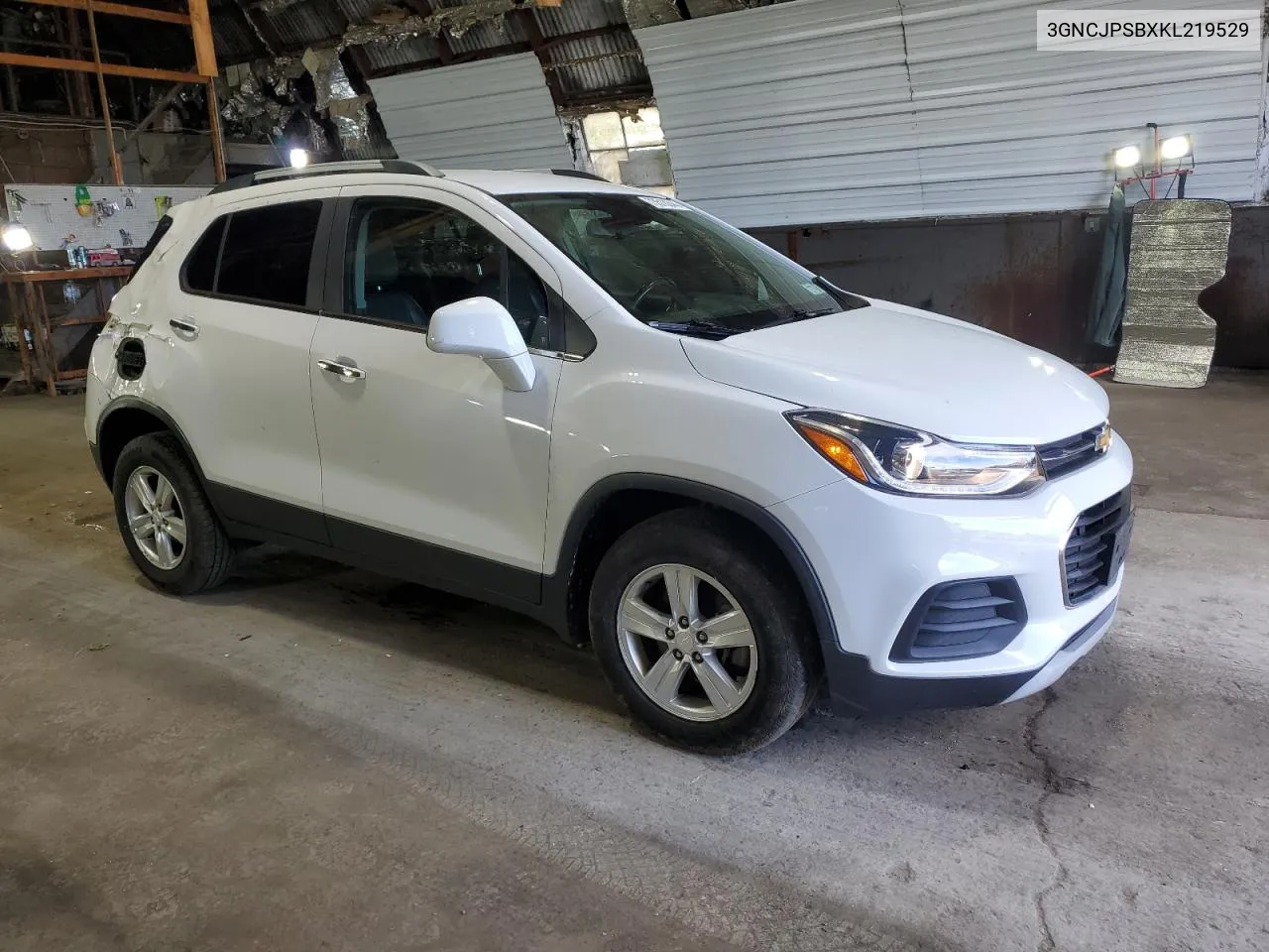 2019 Chevrolet Trax 1Lt VIN: 3GNCJPSBXKL219529 Lot: 73518044