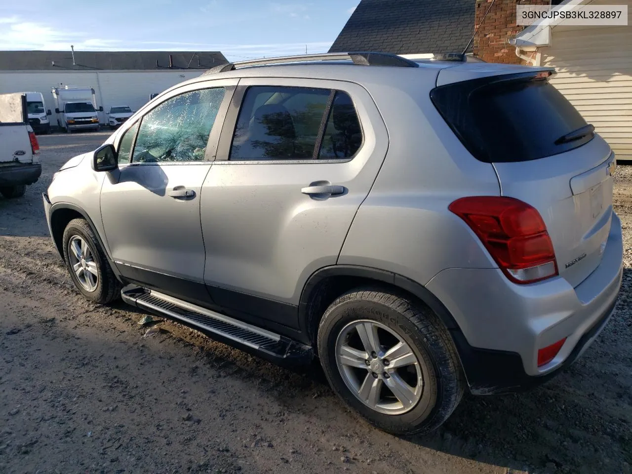 2019 Chevrolet Trax 1Lt VIN: 3GNCJPSB3KL328897 Lot: 73662254