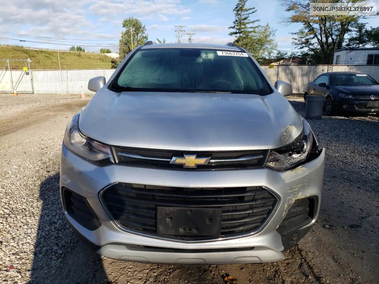 2019 Chevrolet Trax 1Lt VIN: 3GNCJPSB3KL328897 Lot: 73662254