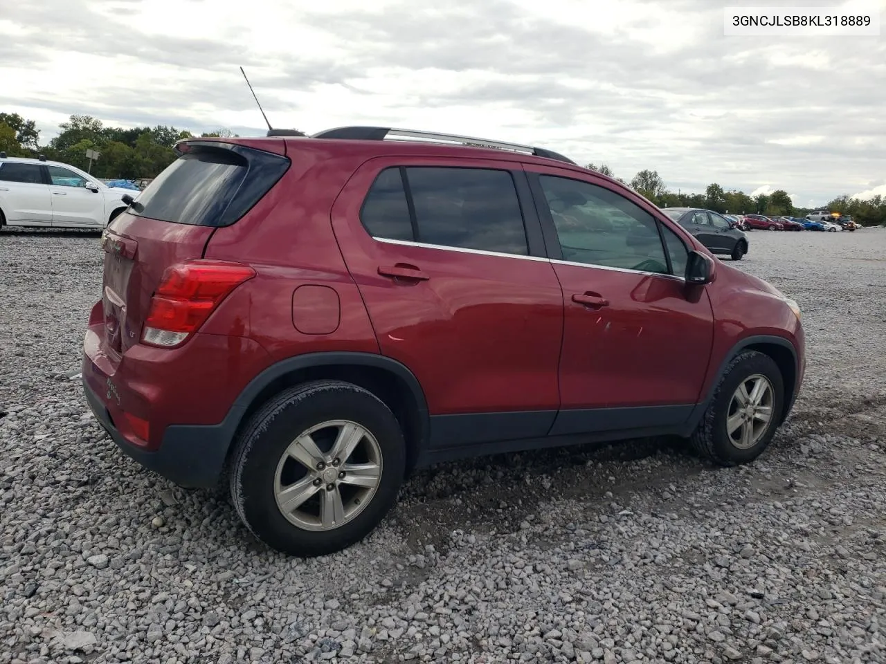 3GNCJLSB8KL318889 2019 Chevrolet Trax 1Lt