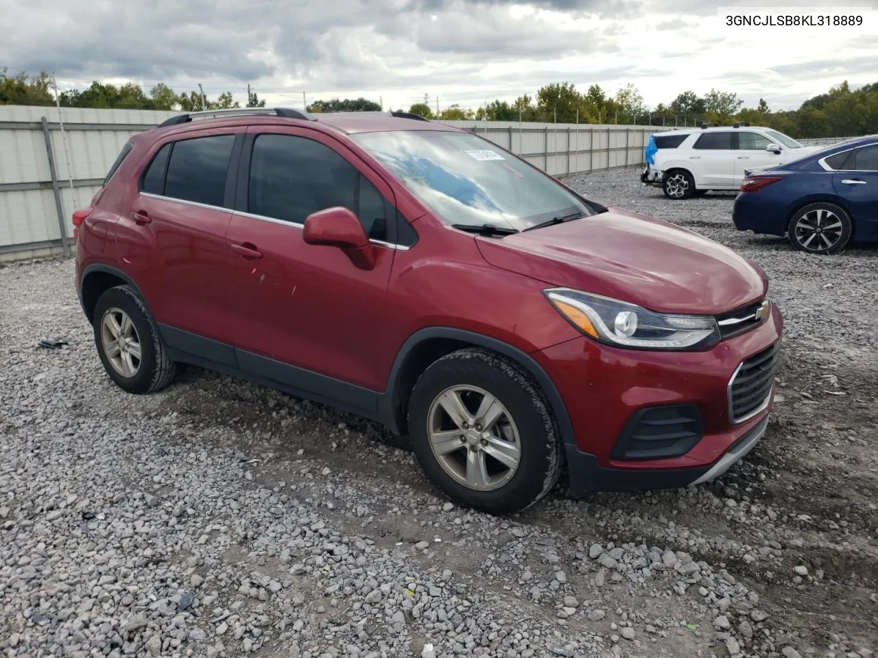 3GNCJLSB8KL318889 2019 Chevrolet Trax 1Lt