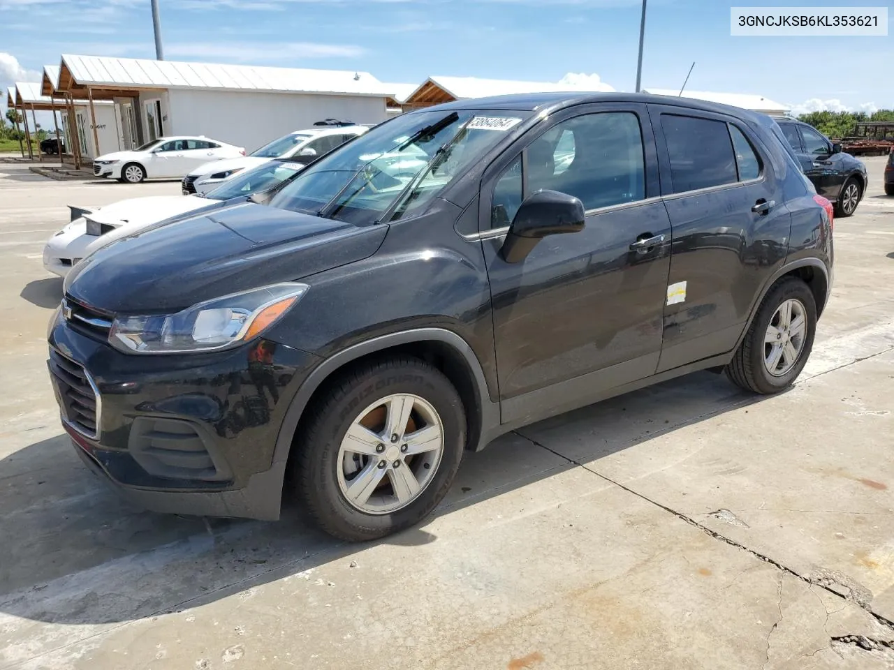 2019 Chevrolet Trax Ls VIN: 3GNCJKSB6KL353621 Lot: 73864064