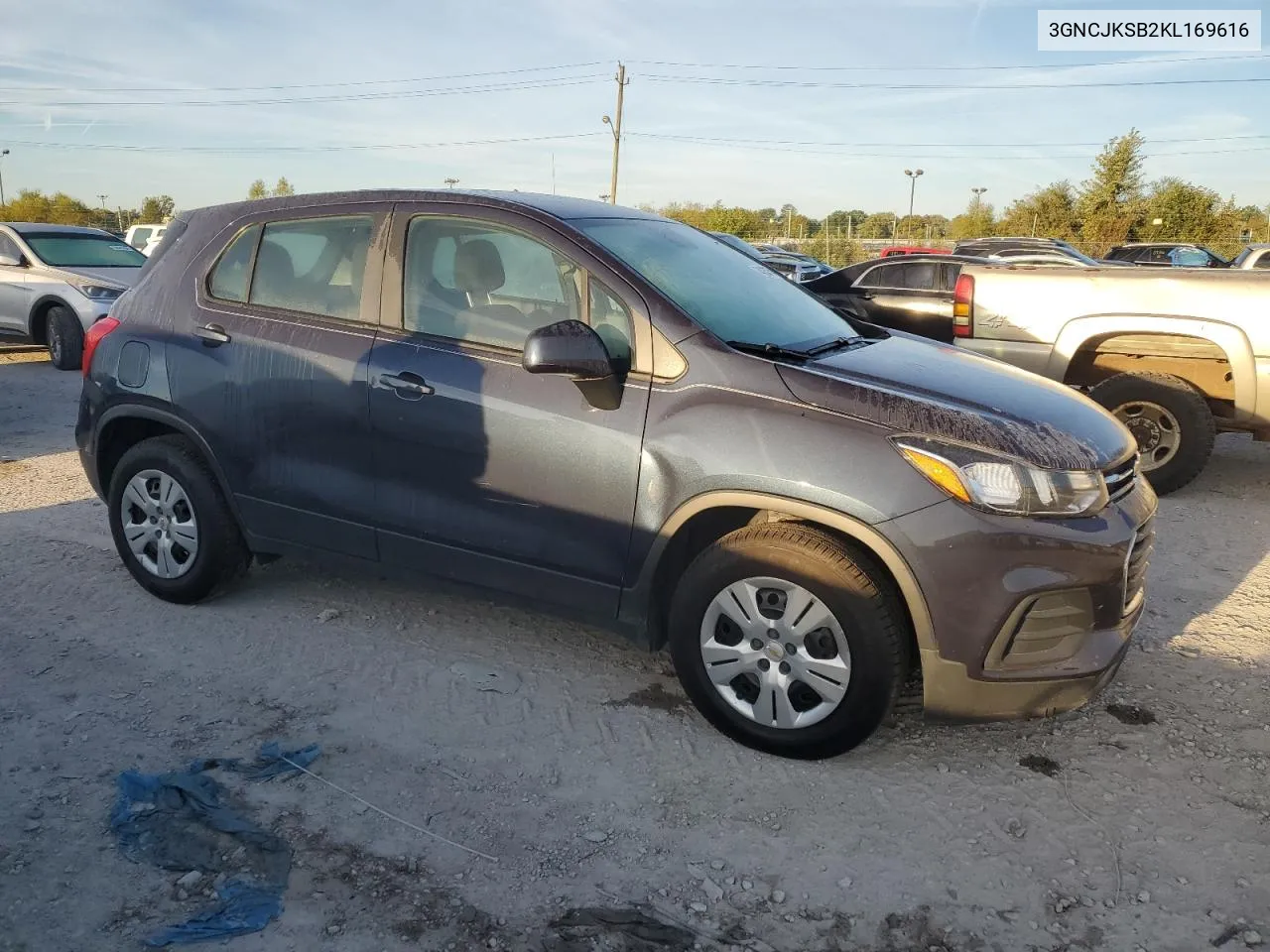 2019 Chevrolet Trax Ls VIN: 3GNCJKSB2KL169616 Lot: 74033164