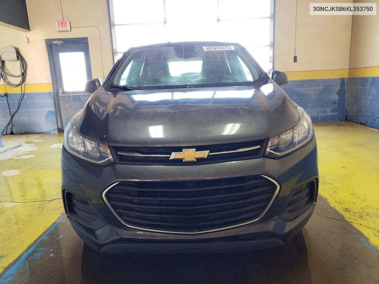 2019 Chevrolet Trax Ls VIN: 3GNCJKSB6KL353750 Lot: 74222284