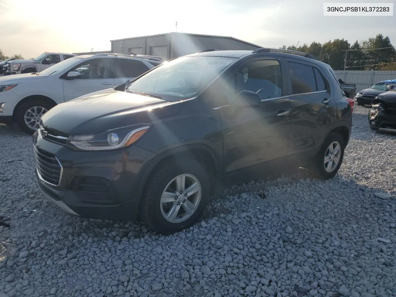 2019 Chevrolet Trax 1Lt VIN: 3GNCJPSB1KL372283 Lot: 74230194