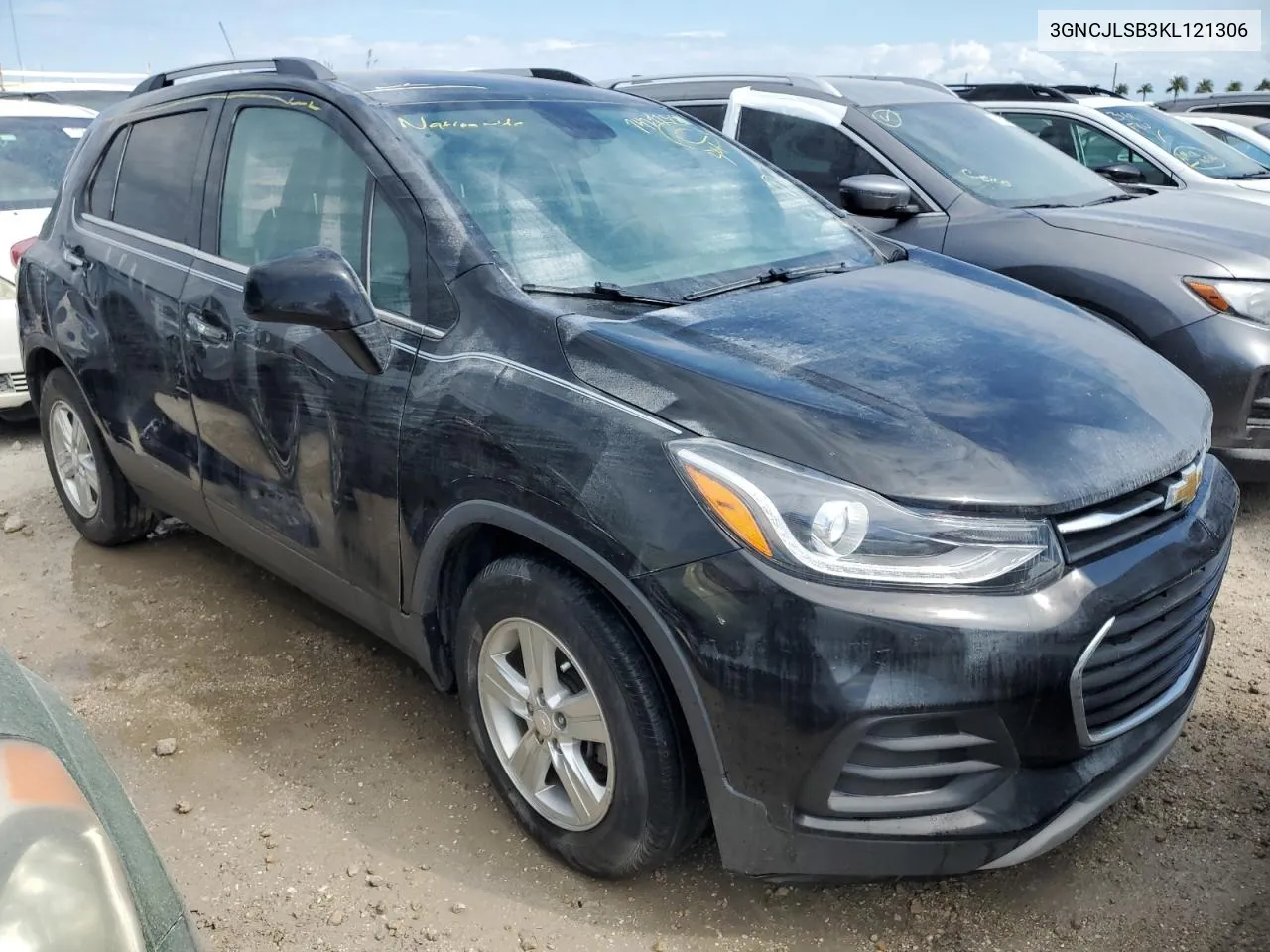 2019 Chevrolet Trax 1Lt VIN: 3GNCJLSB3KL121306 Lot: 74297384