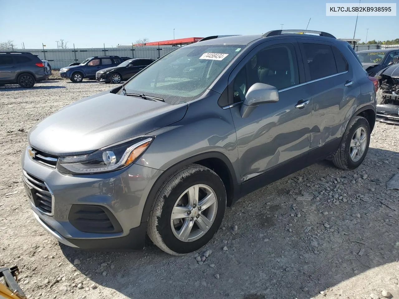 KL7CJLSB2KB938595 2019 Chevrolet Trax 1Lt