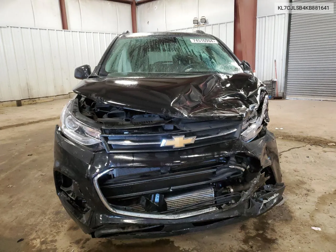 2019 Chevrolet Trax 1Lt VIN: KL7CJLSB4KB881641 Lot: 74516994