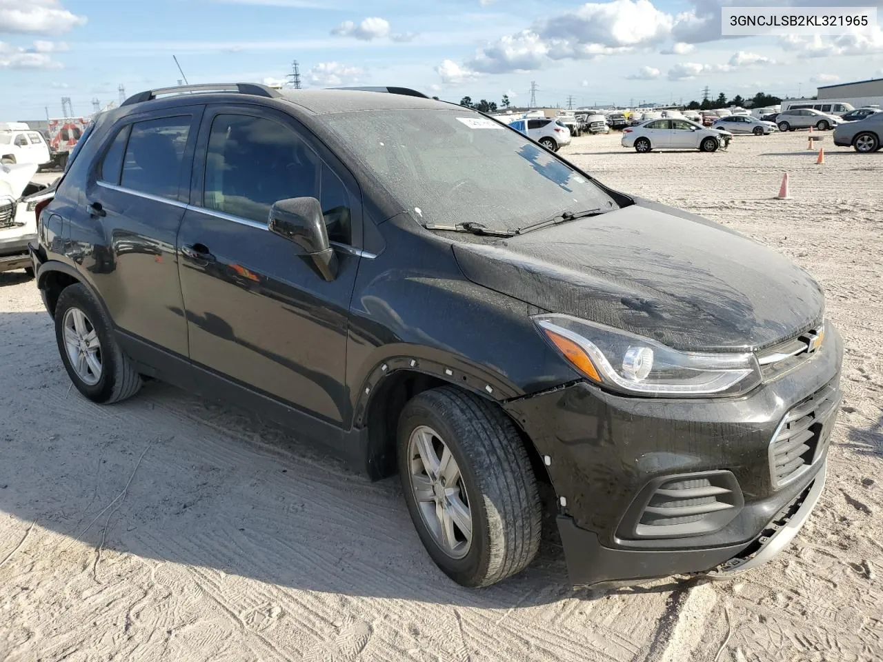 2019 Chevrolet Trax 1Lt VIN: 3GNCJLSB2KL321965 Lot: 74567684