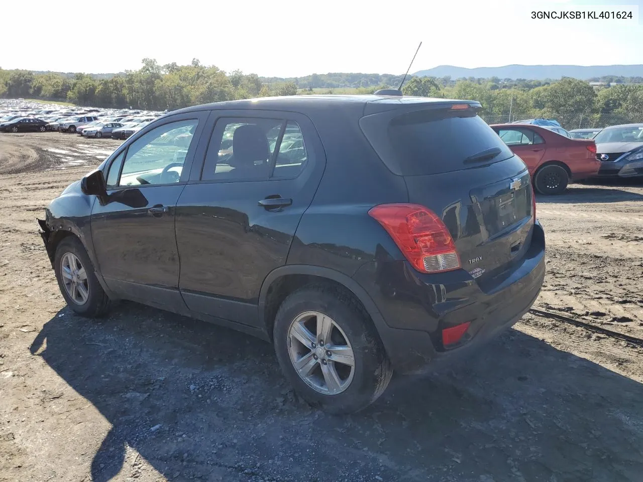 2019 Chevrolet Trax Ls VIN: 3GNCJKSB1KL401624 Lot: 74579304