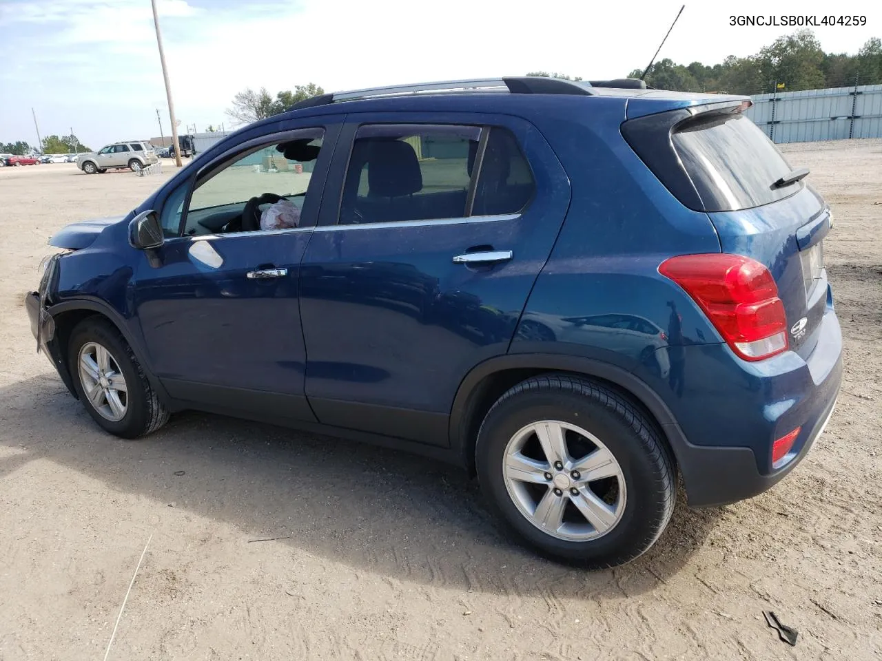 2019 Chevrolet Trax 1Lt VIN: 3GNCJLSB0KL404259 Lot: 74612084