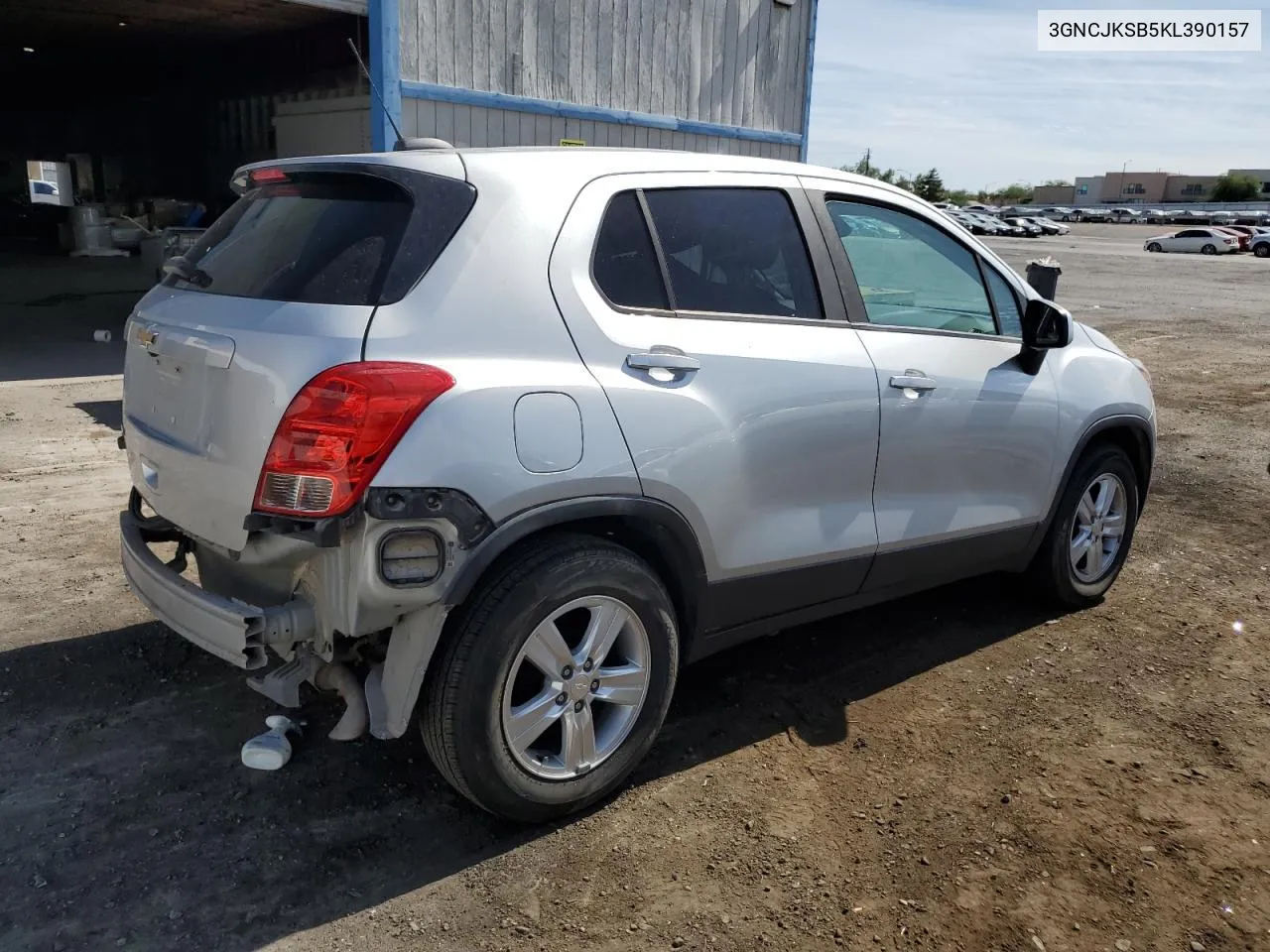 2019 Chevrolet Trax Ls VIN: 3GNCJKSB5KL390157 Lot: 74831584