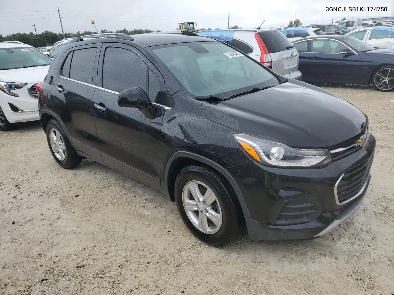 2019 Chevrolet Trax 1Lt VIN: 3GNCJLSB1KL174750 Lot: 74848484