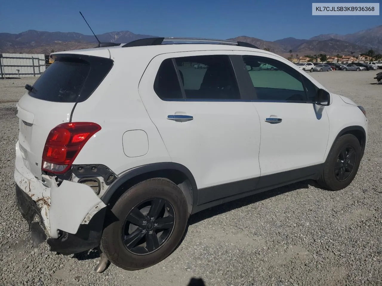 2019 Chevrolet Trax 1Lt VIN: KL7CJLSB3KB936368 Lot: 74941494