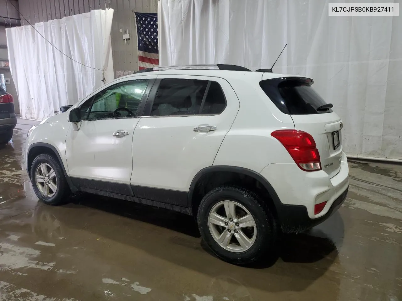 2019 Chevrolet Trax 1Lt VIN: KL7CJPSB0KB927411 Lot: 74957844