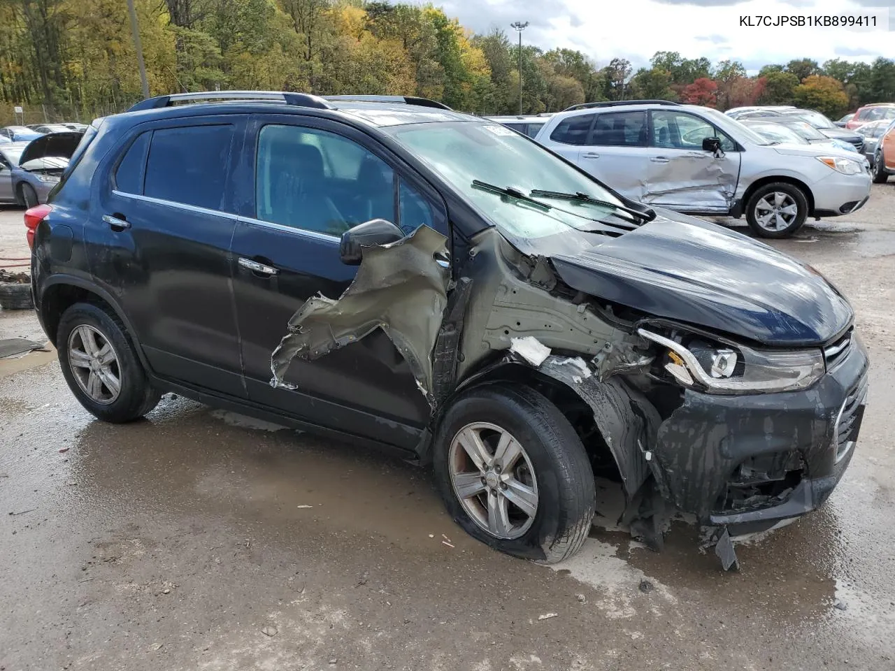 2019 Chevrolet Trax 1Lt VIN: KL7CJPSB1KB899411 Lot: 75115084