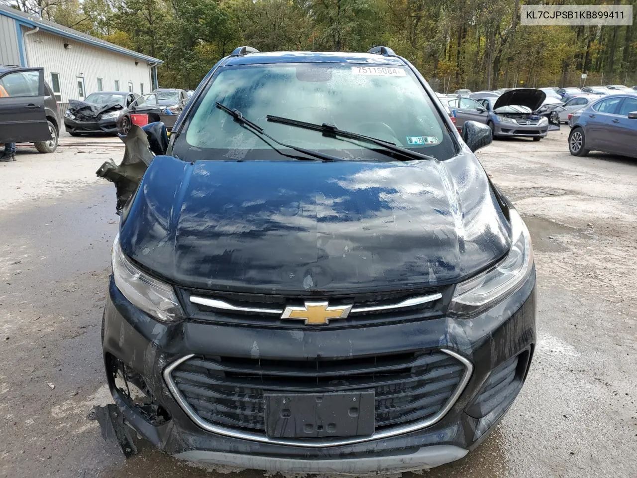 2019 Chevrolet Trax 1Lt VIN: KL7CJPSB1KB899411 Lot: 75115084