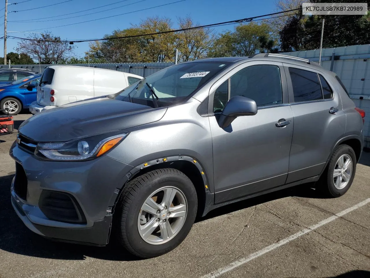 2019 Chevrolet Trax 1Lt VIN: KL7CJLSB7KB720989 Lot: 75203744