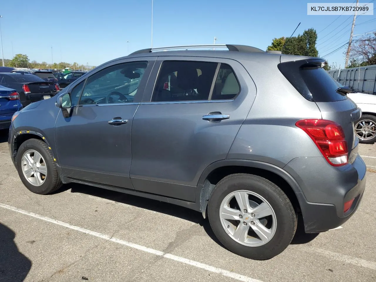 2019 Chevrolet Trax 1Lt VIN: KL7CJLSB7KB720989 Lot: 75203744